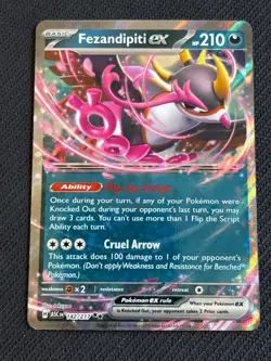 Fezandipiti Ex 142/217 - Ascended Heroes - Pokemon Tcg - Near Mint - Image 1