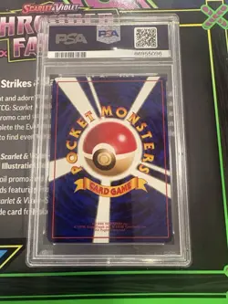 Pokemon Japanese Pocket Monsters Vending Series 2 #124 Jynx PSA 9 - Image 3