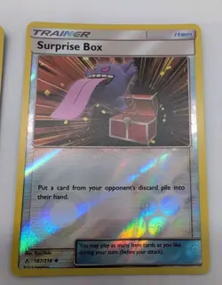 2 Pokemon TCG Surprise Box 187/214 Reverse Holo Unbroken Bonds Gengar NM - Image 3