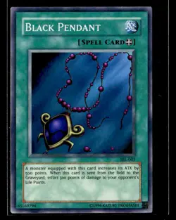 Spell Ruler - #SRL-003 Black Pendant - Super Rare - Image 2