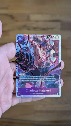 Charlotte Katakuri OP11-067 A Fist of Divine Speed Foil SR One Piece English - Image 1