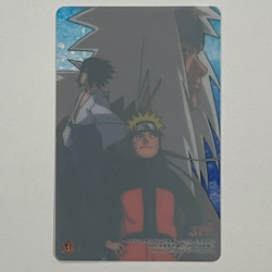 S1125 Naruto & Sasuke Holo Japanese Anime Clear Card - Image 2