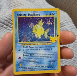 Pokemon Shining Magikarp Celebrations Classic Collection 66/64 Holo Rare Card - Image 1