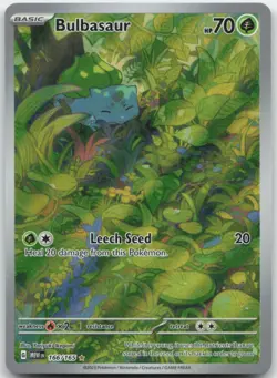 Bulbasaur 166/165 SV: Scarlet & Violet 151 Pokemon Card NM - Image 1