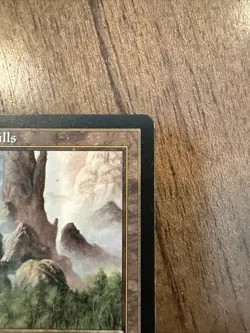 MTG Wooded Foothills Card Onslaught Regular English, Lightly Played - Image 3