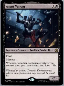Agent Venom (R) #49 Marvel's Spider-Man MTG NM - Image 1