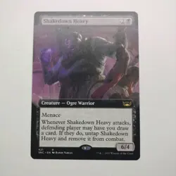 Shakedown Heavy | MTG | SNC | 421 | EXTENDED ART | Same Day Shipping! - Image 1