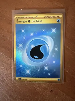 Carte Pokemon : Energie Eau 279/193 Evolutions a Paldea Francaise Gold - Image 1