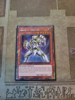 YUGIOH GALAXY SOLDIER RA04-EN219 PLATINUM 1ST ED NM - Image 1