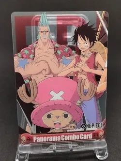 Franky & Chopper ＆ Luffy OPPC-02-017 ONE PIECE CARD MORINAGA With tracking - Image 1