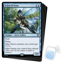 SCION OF OONA X4 Wilds Of Eldraine: Commander Magic MTG MINT CARD - Image 1