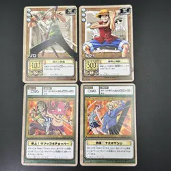 Luffy Pirates 2002 One Piece Card Game Promo NOT FOR SALE G2-01 - 04 Japanese - Image 1