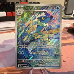 Pokemon Chaos Rising Frogadier IR NM 089/086 - Image 1