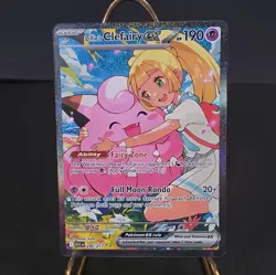 Pokemon Lillie's Clefairy EX Special Illustration Rare Holo 280/217 190 HP - Image 1
