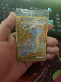 Pokemon Lapras EX SVP 164 Terapagos Ultra-Premium Black Star Promo NM Sealed - Image 2