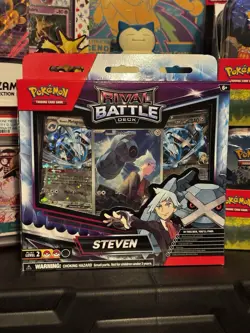 Pokemon Scarlet & Violet Destined Rivals Steven Rival Battle Deck - Image 1