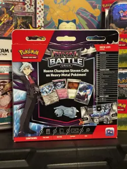 Pokemon Scarlet & Violet Destined Rivals Steven Rival Battle Deck - Image 2