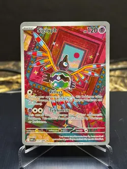 Sigilyph 121/086 White Flare Illustration Rare - Pokemon TCG - Image 1