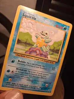 Pokemon Rare. 1999 POKEMON GAME 63 SQUIRTLE Mint Condition - Image 4