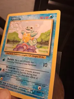 Pokemon Rare. 1999 POKEMON GAME 63 SQUIRTLE Mint Condition - Image 5