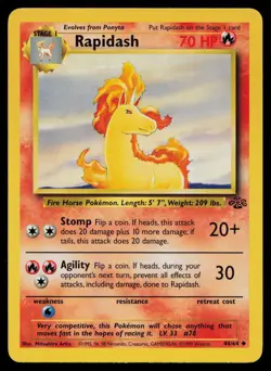 RAPIDASH - 44 / 64 - Unlimited - NM - Jungle - Image 1