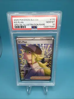 Pokemon N’s Plan 170/086 Black Bolt PSA 10 - Image 1