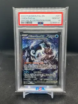 Pokemon TCG Chien-Pao ex 261/193 Sv02: Paldea Evolved Holo PSA 10 SIR GEM MINT - Image 1
