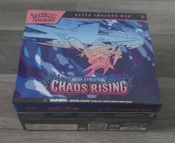 Pokemon TCG Chaos Rising ETB Elite Trainer Box Factory Sealed Brand New In Hand - Image 1
