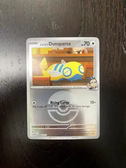 Larry's Dunsparce (Poke Ball) 163/217 Holo Ascended Heroes Reverse Holo NM - Image 1