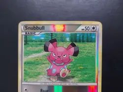 Pokemon - Snubbull 82/123 Common Reverse Holo Heart Gold Soul Silver: Base Set - Image 2