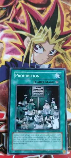 Carte Yu-Gi-Oh! Prohibition SDMM-FR022 1ere Edition Commune Francaise /french NM - Image 1