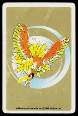 Ho-Oh Ace of Spades Pokemon Gold Deck Playing Card Heavily Played - Image 2