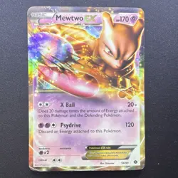 Mewtwo EX 54/99 NM Next Destinies Full Art Ultra Rare Holo Pokemon Card - Image 1