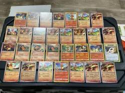 (30) CHARMANDER CHARIZARD CARDS LOT VTG HOLO Pokemon Charmeleon 💎 - Image 1