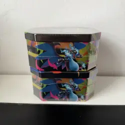 Pokemon Mega Charizard X + Y Mega EX Tins BUNDLE SET OF 2 Tins New/Sealed - Image 3
