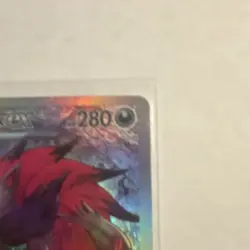 Pokemon N’s Zoroark ex Special Illustration Rare Holo Sv09 185/159 280 HP EN - Image 2