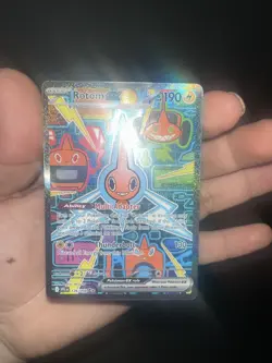 Pokemon TCG Phantasmal Flames Rotom ex SIR Special Illustration Rare 126/094 - Image 1