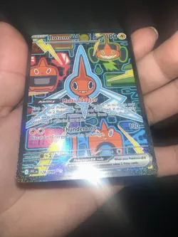 Pokemon TCG Phantasmal Flames Rotom ex SIR Special Illustration Rare 126/094 - Image 3