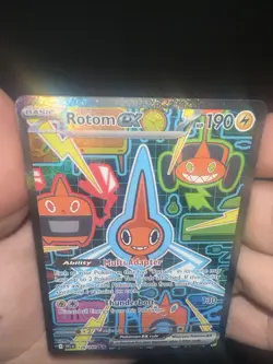 Pokemon TCG Phantasmal Flames Rotom ex SIR Special Illustration Rare 126/094 - Image 4