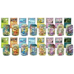 Pokemon Prismatic Evolutions 8 Mini-Tins with Promo Cards Costco 2-pack Confirm - Image 1