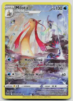 Milotic TG02/TG30 Silver Tempest Trainer Gallery Pokemon NM - Image 1