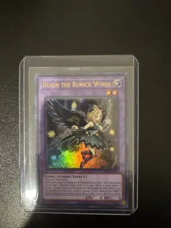 Yugioh Hugin the Runick Wings TAMA-EN037 Ultra Rare 1st Ed NM - Image 1