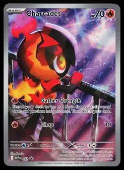 Charcadet 022 Holo Mega Evolution Promo Pokemon Card - Image 1