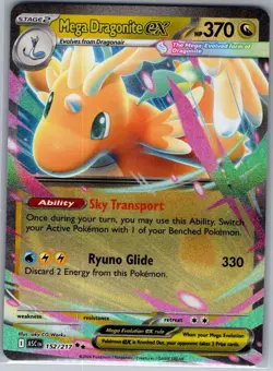 Mega Dragonite ex 152/217 ME: Ascended Heroes - Pokemon Card - NM - Image 1