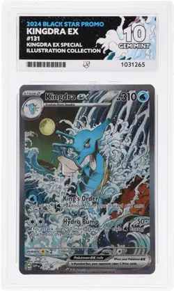 Ace 10 PERFECT SUBS Kingdra EX Black Star Promo SVP131 GEM MINT Pokemon TCG Card - Image 1
