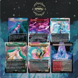 Secret Lair x Hatsune Miku: Sakura Superstar ENGLISH | RAINBOW FOIL | BNIB | MTG - Image 1