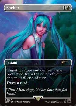 Secret Lair x Hatsune Miku: Sakura Superstar ENGLISH | RAINBOW FOIL | BNIB | MTG - Image 5