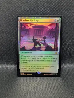 Duelist's Heritage - 153 - R - Magic the Gathering: Avatar Last Airbender - Foil - Image 1