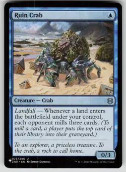 Ruin Crab Uncommon The List Reprints 075/280 MTG Near Mint 2020 - Image 1