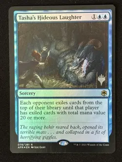 1x MTG Tasha's Hideous Laughter (Foil) - (PPAFR) #78 - Magic the Gathering - Image 1